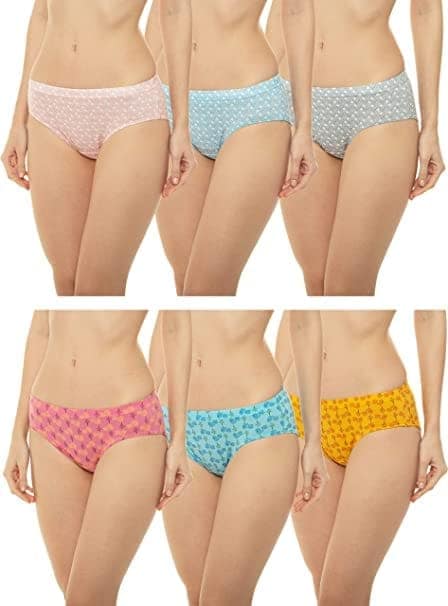Feelings Hipster Printed Panties Pack of 3 view 8