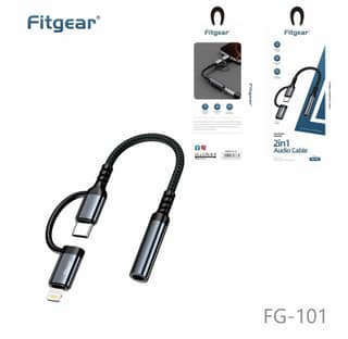 Fitgear FG101 2In1 Audio Cable