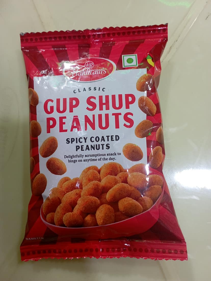Haldiram's Classic Gup shup Peanuts Spicy coated
