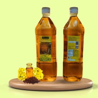 Karma Food And Naturals Mustard Oil - 1litre