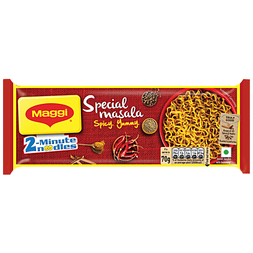 MAGGI 2-Minute Noodles - Special Masala, 280 g (Pack of 4)