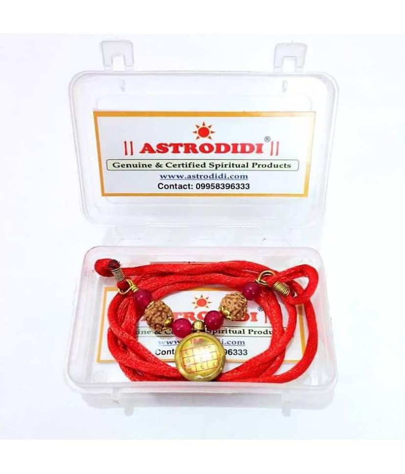 Astrodidi Vrishchik Rashi Kavach Locket Pendant view 2