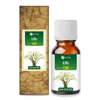 Salvia Lilly Oil With Dropper 100% Natural Pure Undiluted Uncut Essential Oil 15Ml Salvia Lilly Oil With Dropper 100% Natural Pure Undiluted Uncut Essential Oil 15Ml - Clear / 15 ml (Pack of 1)