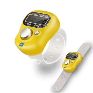 Digital Finger Tally Counter with LCD Screen and Adjustable Strap | Compact Handheld Electronic Clicker | Daily Use & Inventory Tracking