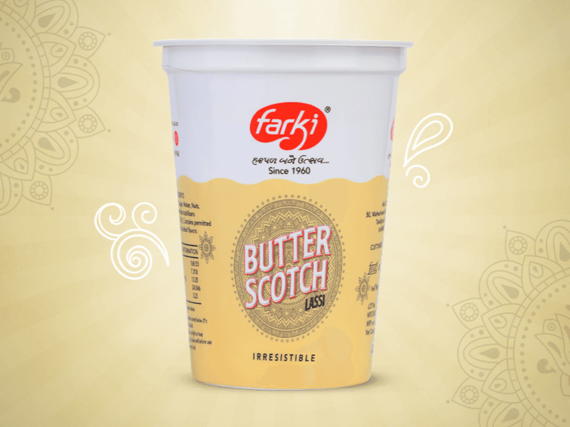 Butterscotch lassi (200 ml)