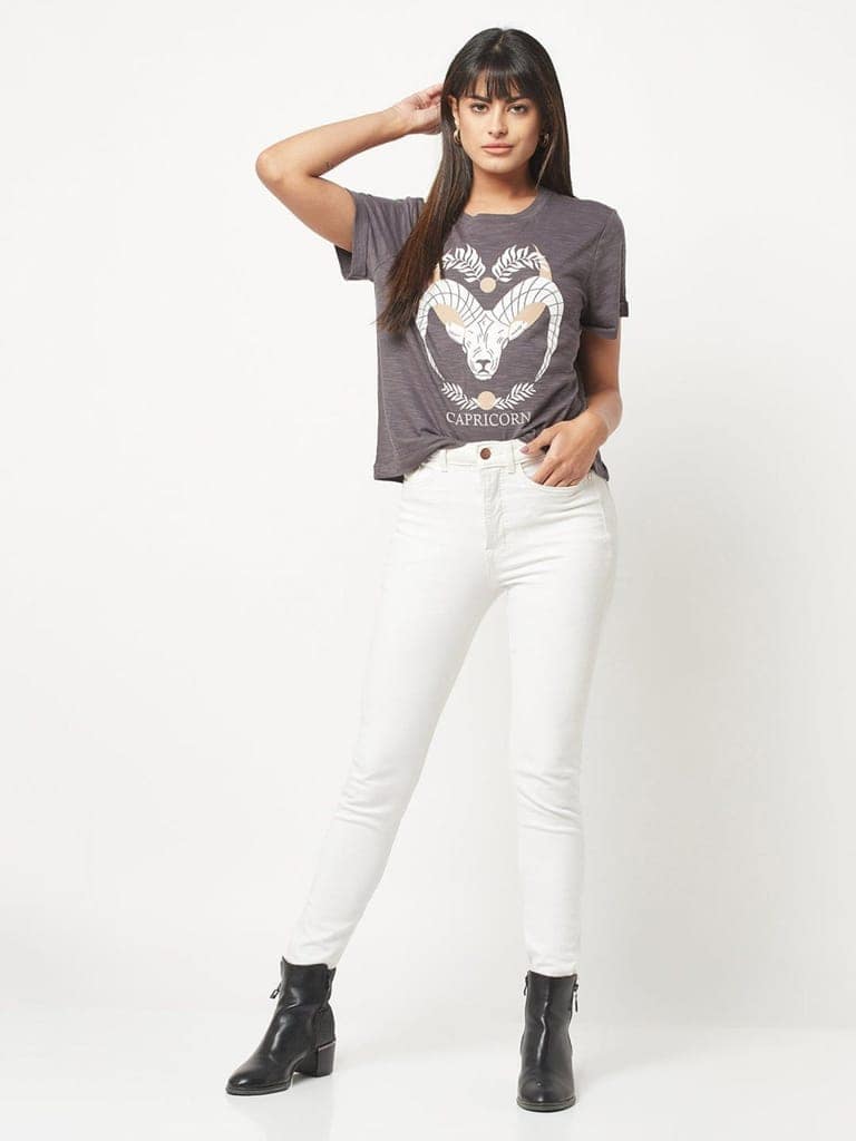 Capricorn Zodiac Sign T-Shirt view 4