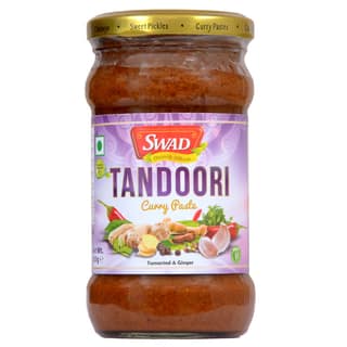 SWAD Tandoori Curry Sauces, Spreads and Dips Masala/Ready to Cook all Purpose Gravy for Mutton, Chicken, Fish/No Preservatives, Colours or Artificial Flavours - 300gm