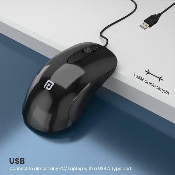 Portronics Toad 26 Wired Optical Mouse view 4