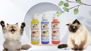 SWACCH Premium Shampoo for Himalayan CAT (200ML) (Combo Pack of 3) Lemon, Lavender & Jasmine