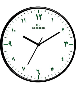 IIK COLLECTION - Circular Analog Wall Clock