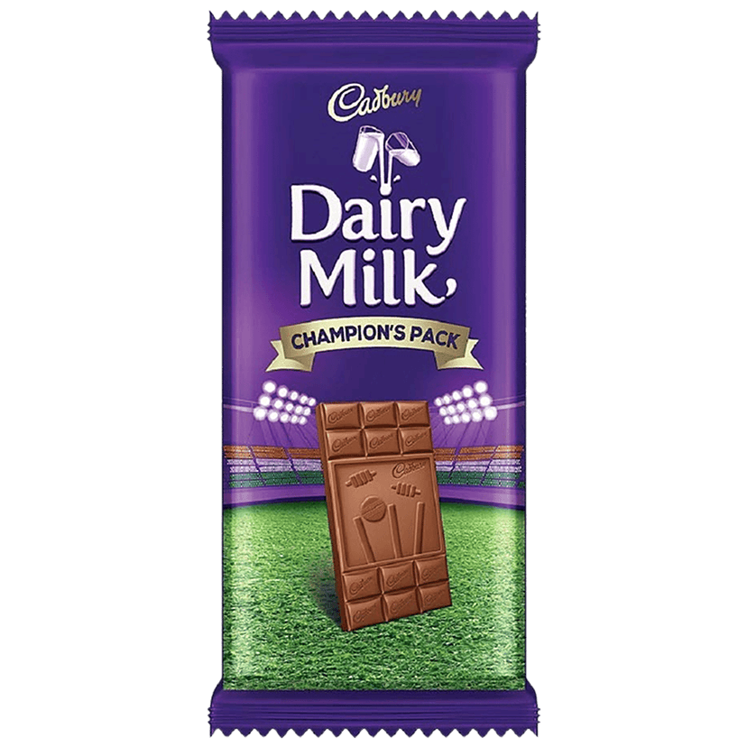 Cadbury Dairy Milk Chocolate Bar - Champion Pack, 130 G view 2