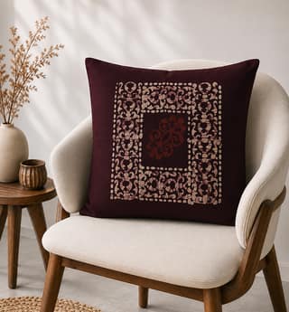 Handcrafted Batik Print Cotton Cushion Cover