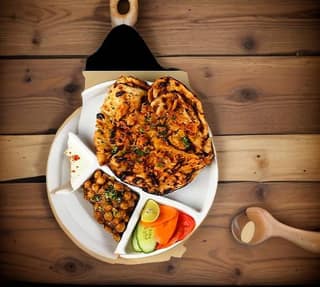 Punjabi Chole+ 2 Paratha