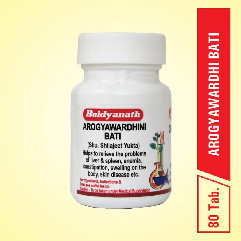 Baidyanath Arogyawardhini Bati 80 Tab