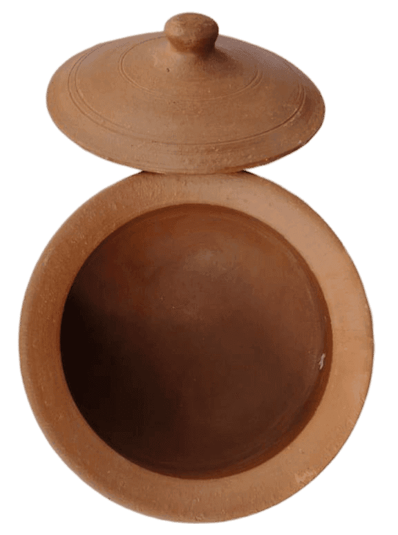 Terracotta Rice Cooking Pot (Cook up to 2KG) view 2