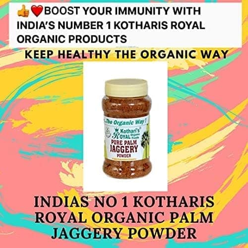Kothari's Royal Organic Palm Jaggery Powder Pack of 4 800GM view 3