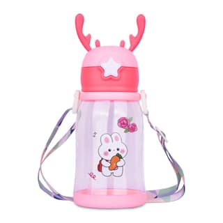 Kids School Water Bottle | Water Bottle With Straw | Best Water Bottle With Straw | Drink Bottle With Straw | Bottle With Straw | Cartoon Water Bottles | Children Water Bottle for School | Kids Water Bottle | Cute Water Bottle | School Kids Water Bottle