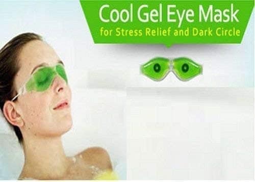 Elecsera Pack Of 3 Gel Aloe Vera Eye Mask Cool Eye Mask (10 ml) view 2