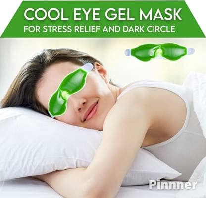 Elecsera Pack Of 3 Gel Aloe Vera Eye Mask Cool Eye Mask (10 ml) view 3