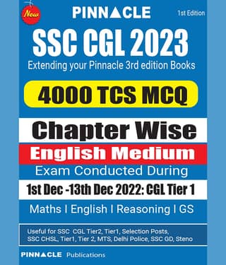 SSC CGL 2023: 4000 TCS MCQ Chapter Wise With Detailed Explanation English Medium