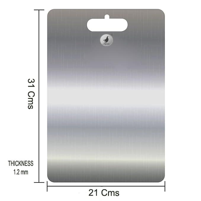Premium Stainless Steel Cutting Board for Kitchen | Chopping Board view 2