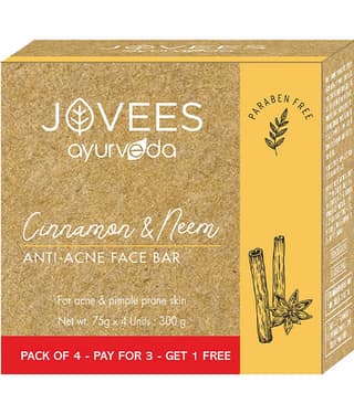 Jovees Herbal Exfoliating Soap for Anti Acne Soap for All Skin Type ( Pack of 4 )