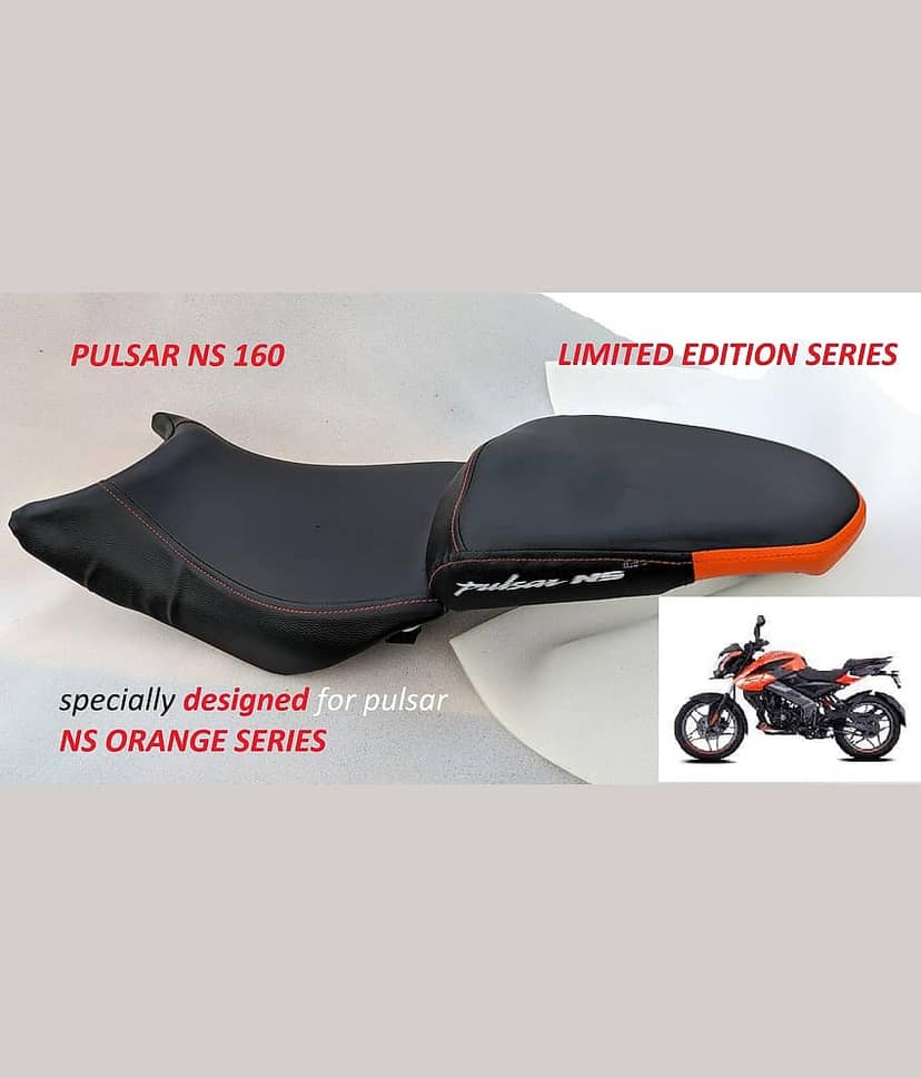 PULSAR NS 160 SPLIT BIKE SEAT COVER