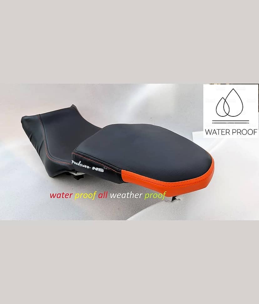 PULSAR NS 160 SPLIT BIKE SEAT COVER view 2