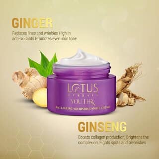 Lotus Herbals Youthrx Anti Ageing Nourishing Night Cream (50G) ( Pack Of 2 ) view 2