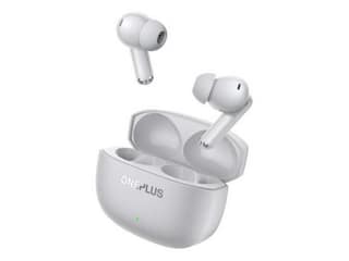 OnePlus Nord Buds 4 Pro TWS Earbuds Upto 55dB Real-time ANC, Adaptive Mode, 12mm Titanium-Coated Driver, Spatial Audio, Upto 54hrs Playback - Radiant Gray
