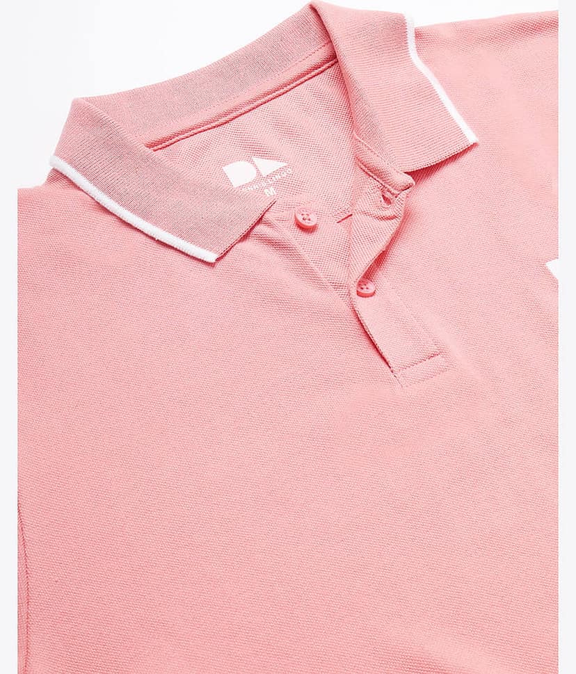 Dennis Lingo - Pink Cotton Blend Slim Fit Men's Polo T Shirt ( Pack of 1 ) view 2