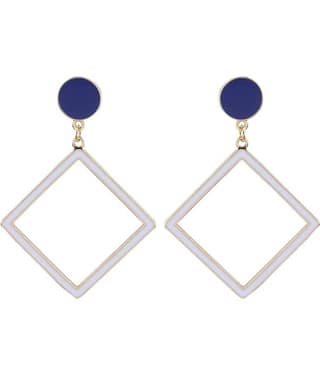 SILVER SHINE Delicate Stylish Look Drop Earring For Girl Women