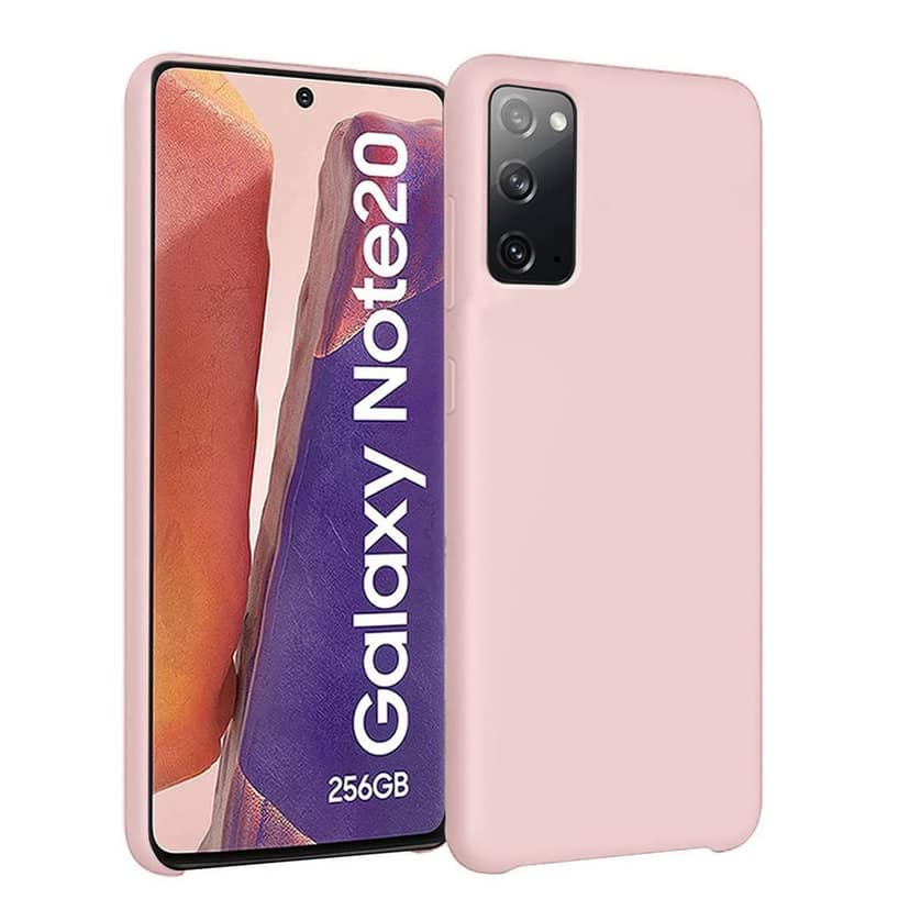 LIRAMARK Liquid Silicone Soft Back Cover Case for Samsung Galaxy Note 20