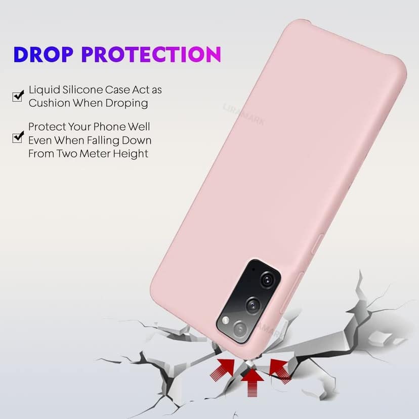 LIRAMARK Liquid Silicone Soft Back Cover Case for Samsung Galaxy Note 20 view 5