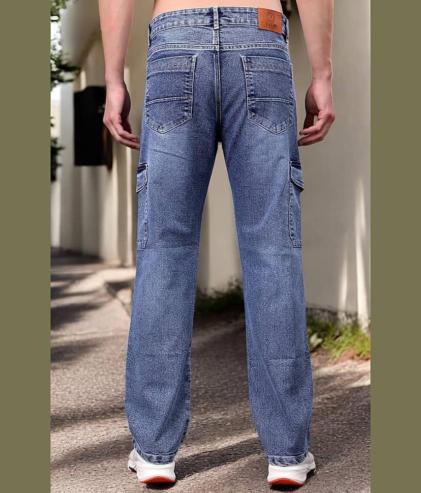 ZAYSH Men's Jeans - Blue ( Pack of 1 ) view 2