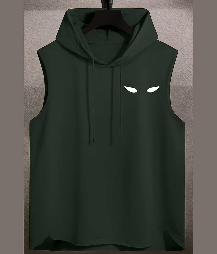 FTX Pack of 1 Polyester Basic Vest For Men ( Black )