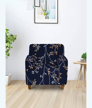Cortina 3 Seater Polyester Sofa Cover ( Pack of 1 )