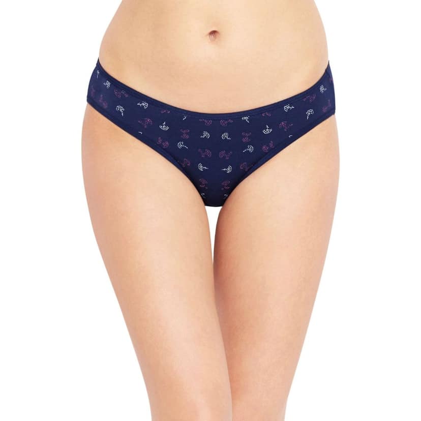 Bodycare women's combed cotton assorted Bikini Panty Pack of 6 ( E13000 ) view 3