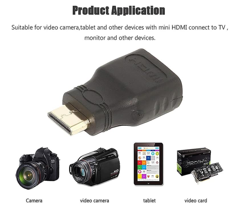 XBLAZE MINI HDMI TO HDMI FEMALE view 2
