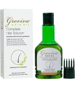 Groviva - Hair Growth Almond Oil 100 ml ( Pack of 1 )