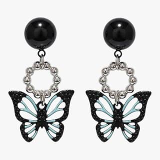 Acrylic Korean Style Butterfly Earrings