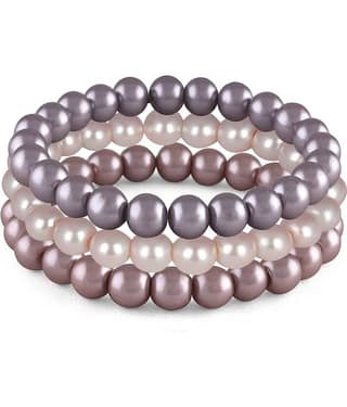 JFL - Jewellery For Less - Gold Bracelet ( Pack of 3 )