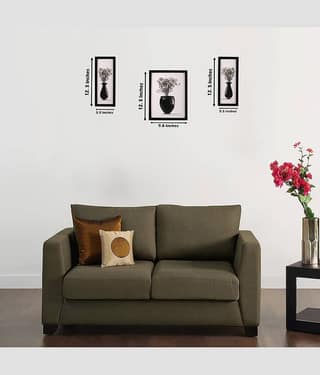 Indianara - Floral Painting With Frame