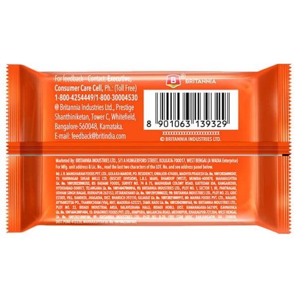 Britannia Bourbon Cream Biscuits 50 Gms view 3