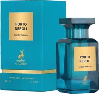 Maison Alhambra Porto Neroli Eau de Parfum 80ml – Fresh Citrus Floral Unisex Fragrance