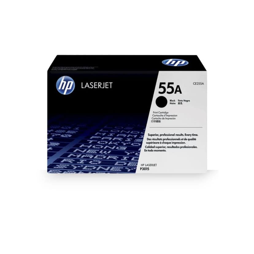 HP 55A Black Original LaserJet Toner Cartridge (CE255A) view 3