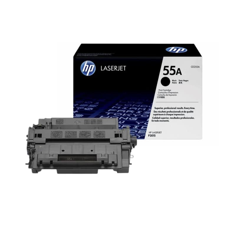 HP 55A Black Original LaserJet Toner Cartridge (CE255A) view 4