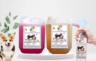 Swacch PET Aqua Odour Remover (5 Litre) (Pack of 2) Rose & Lemon