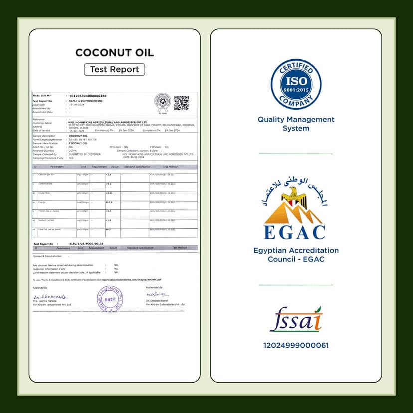 Maa Farming Wood Pressed Coconut Oil- 1L view 3