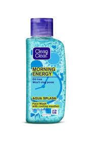 Clean & Clear Morning Energy Aqua Splash Face Wash, 50 Ml